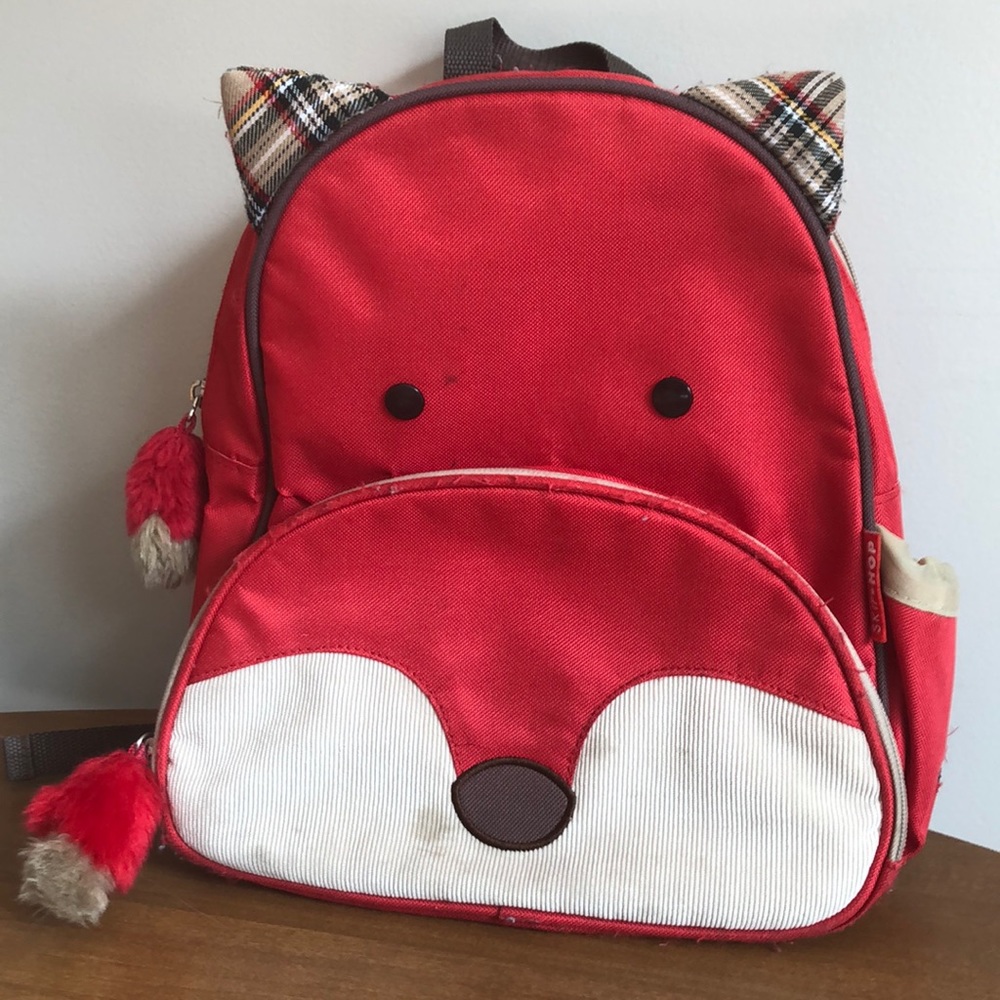 Skip hop red fox toddler back pack